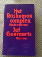 Het Rashomon Complex  van Jef Geeraerts, België, Ophalen of Verzenden, Zo goed als nieuw, Jef Geeraerts