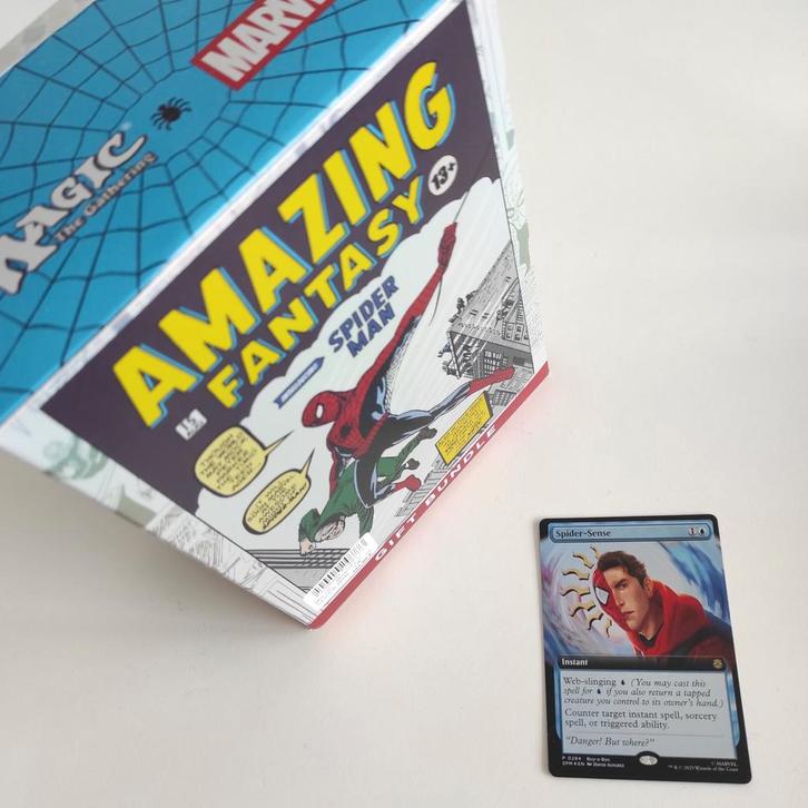 Magic Spiderman gift bundle (sealed) + promo card, Hobby en Vrije tijd, Verzamelkaartspellen | Magic the Gathering, Nieuw, Overige typen