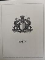 Lindner bladen van Malta tot en met 1971, Postzegels en Munten, Postzegels | Toebehoren, Ophalen of Verzenden, Verzamelalbum