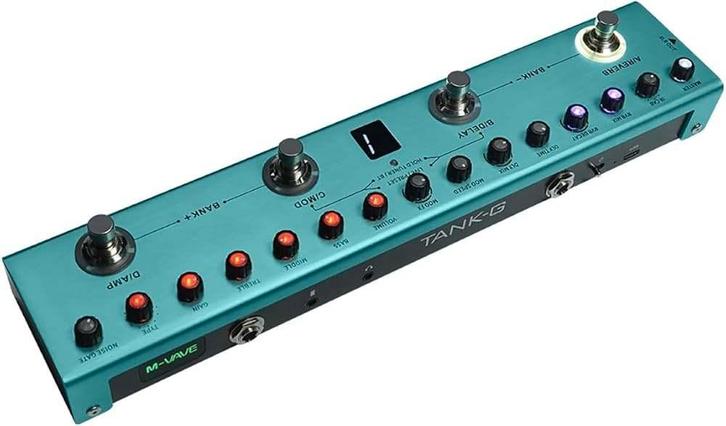 M-Vave Tank-G guitar multi-effect, Musique & Instruments, Effets, Neuf, Chorus, Delay ou Écho, Distortion, Overdrive ou Fuzz, Reverb