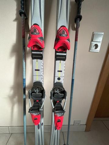 Ski latten + ski stokken 190cm beschikbaar voor biedingen