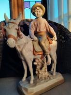 Ezel beeld Royal dux figuur zgst vintage antiek, Antiek en Kunst, Ophalen