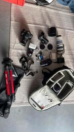 Canon camera EOS 600D + lenzen + statief + rugzak, TV, Hi-fi & Vidéo, Appareils photo numériques, Enlèvement, Comme neuf, Canon