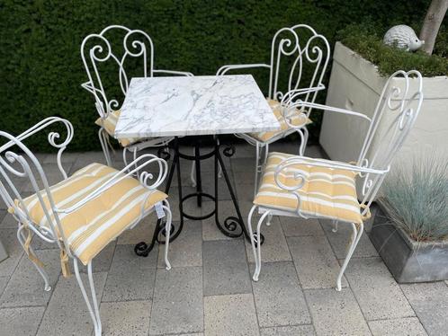 bijzonder bistro set, Tuin en Terras, Tuinsets en Loungesets, Gebruikt, Ophalen