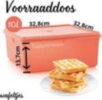 Tupperware wafeldoos, Huis en Inrichting, Keuken | Tupperware, Nieuw, Ophalen, Bus of Trommel