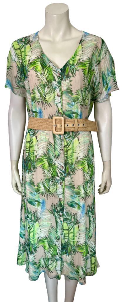 ATMOS FASHION jurk  - Verschillende maten - Nieuw, Kleding | Dames, Jurken, Nieuw, Maat 42/44 (L), Groen, Onder de knie, Verzenden