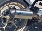 arrow uitlaat titanium en carbon guzzi V100, Particulier