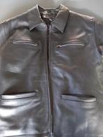 Lederen heren vest, Kleding | Heren, Jassen | Winter, Ophalen, Zwart, Zo goed als nieuw, Mirage