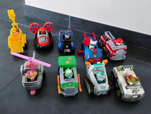paw patrol voertuigen + pup, Kinderen en Baby's, Speelgoed |Speelgoedvoertuigen, Gebruikt, Ophalen of Verzenden