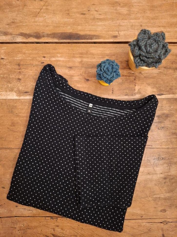 Sweatshirt voor dames „Hema”, XL (= T.42-44), Kleding | Dames, Truien en Vesten, Gedragen, Maat 42/44 (L), Zwart, Ophalen of Verzenden