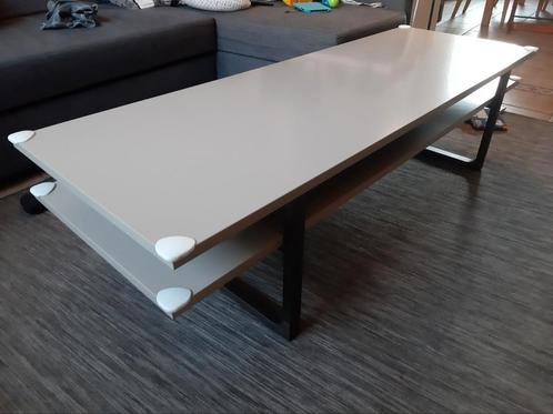 Lange salontafel, Huis en Inrichting, Tafels | Salontafels, Gebruikt, Minder dan 50 cm, 50 tot 100 cm, 150 tot 200 cm, Rechthoekig