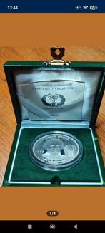 Zilver munt - 25 euro - Alain Prost, Ophalen of Verzenden, Zilver