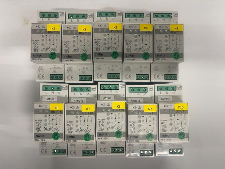 NIKO 05-715, Doe-het-zelf en Bouw, Elektriciteit en Kabels, Gebruikt, Schakelaar, Ophalen