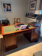 Bureau en barkast in kersenhout, Ophalen, Gebruikt, Bureau