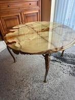 Onyx vintage salontafel, Huis en Inrichting, Ophalen, Overige materialen, Gebruikt, 100 tot 150 cm