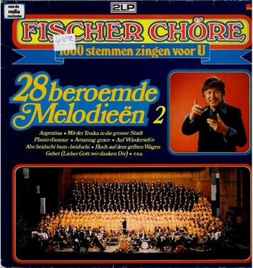 2 x Vinyl, LP   -    Fischer Chöre – 1000 Stemmen Zingen  beschikbaar voor biedingen