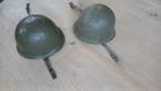 2 Franse helmen M51, per stuk, Verzamelen, Militaria | Algemeen, Ophalen of Verzenden, Helm of Baret, Landmacht