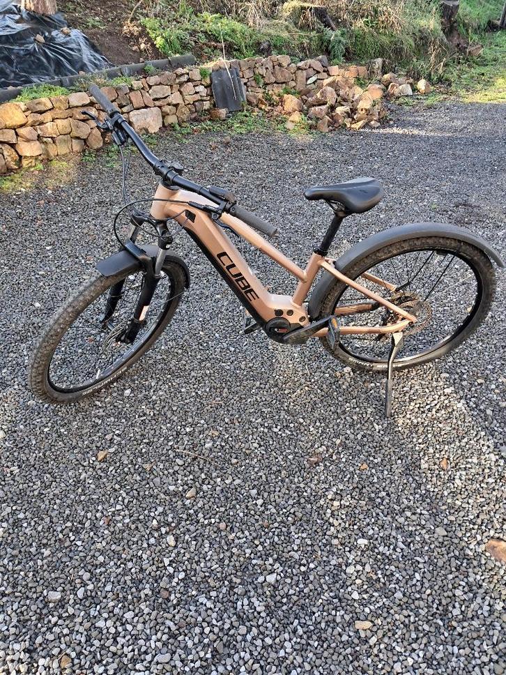 VTT électrique CUBE Réaction Hybrid Performance  Allroad, Vélos & Vélomoteurs, Vélos électriques, Comme neuf, Cube, 50 km par batterie ou plus