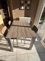 Keukentafel - Bartafel + 4 Stoelen, Enlèvement, Comme neuf