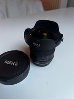 Meike 8mm fisheye lens f3.5 Canon ef-s mount, Ophalen of Verzenden, Zo goed als nieuw, Groothoek Fisheye-lens