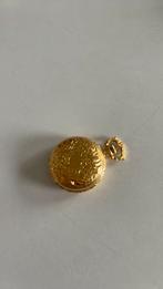 Pendentif doré avec montre, Enlèvement ou Envoi, Comme neuf