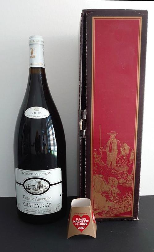 2005 - Domaine Rougeyron - Côtes d'Auvergne - 1,5 lit, Verzamelen, Wijnen, Nieuw, Vol, Ophalen of Verzenden