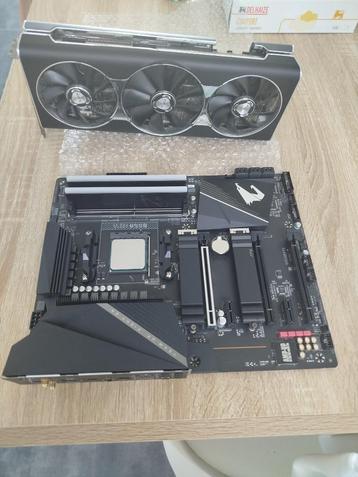 Rx 5700 xt + CPU + carte mère+ ddr4, Enlèvement, Comme neuf, AMD