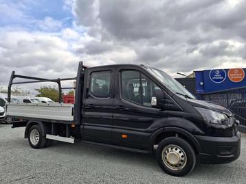 Ford Transit 2.0 7places plateau ridelles (bj 2021) beschikbaar voor biedingen