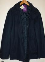 Elegante drape jas. Maat 54, Maat 52/54 (L), Blauw, Vogele, Nieuw