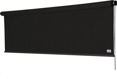 Nesling rolgordijn 296 x 240cm zwart, Tuin en Terras, Schaduwdoeken, Gebruikt, Ophalen