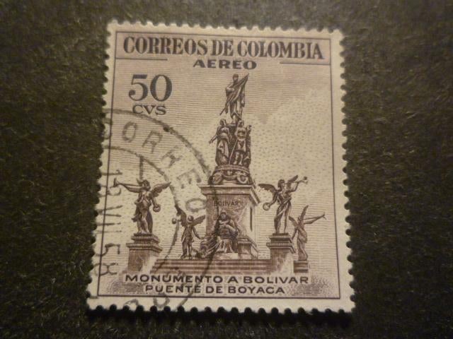 Colombia/Colombie 1954 Mi 677(o) Gestempeld/Oblitéré, Envoi