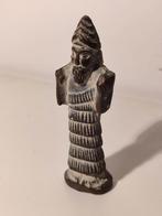 Réplique de statue sumérienne en bronze assyrien, art antiqu, Enlèvement ou Envoi