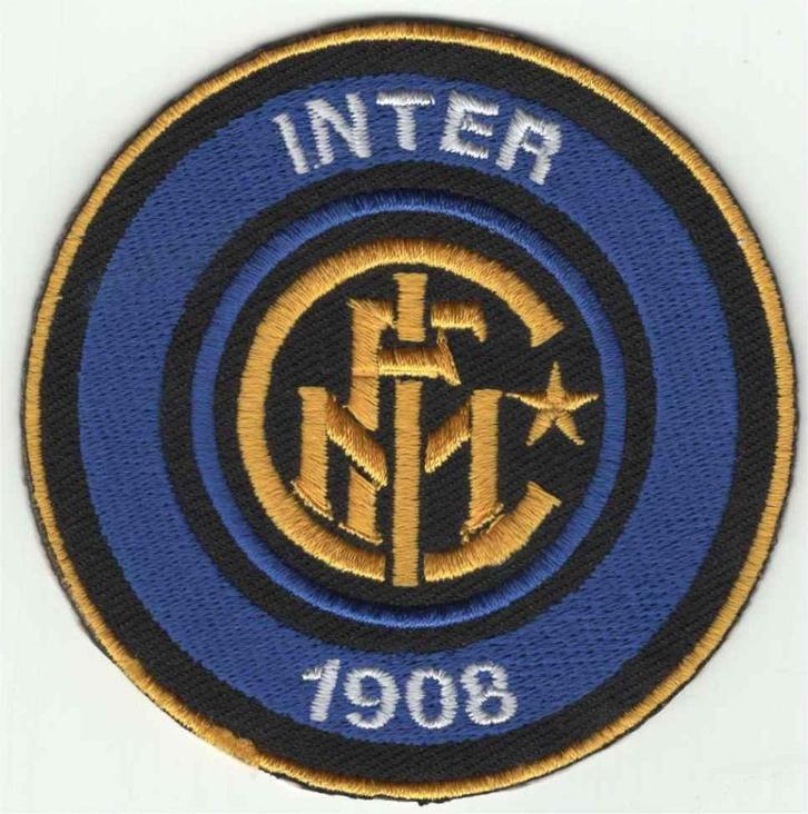 FC Internazionale Milano stoffen opstrijk patch embleem, Verzamelen, Sportartikelen en Voetbal, Nieuw, Verzenden