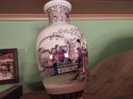 Vase en porcelaine famille rose chinois 20è siècle., Antiquités & Art, Enlèvement