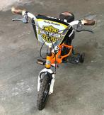 Harley Davidson kinderfiets 12 inch., Fietsen en Brommers, Ophalen, Gebruikt, Minder dan 16 inch, Zijwieltjes