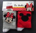 2 paar sokken Minnie Mouse maat 27-30 (NIEUW), Kinderen en Baby's, Kinderkleding | Schoenen en Sokken, Meisje, Minnie Mouse, Nieuw