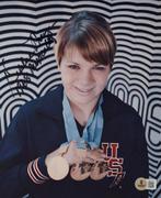 Olympische Spelen Zwemster Debbie Meyer + COA Handtekening, Verzamelen, Muziek, Artiesten en Beroemdheden, Ophalen of Verzenden