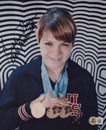Olympische Spelen Zwemster Debbie Meyer + COA Handtekening beschikbaar voor biedingen