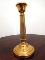 antieke koperen kandelaar, Antiek en Kunst, Ophalen of Verzenden, Koper of Brons