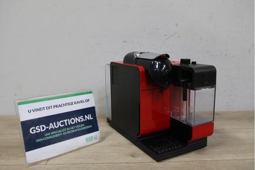 Rood/Zwarte DeLonghi Koffiecupautomaat van Nespresso, Elektronische apparatuur, Koffiezetapparaten