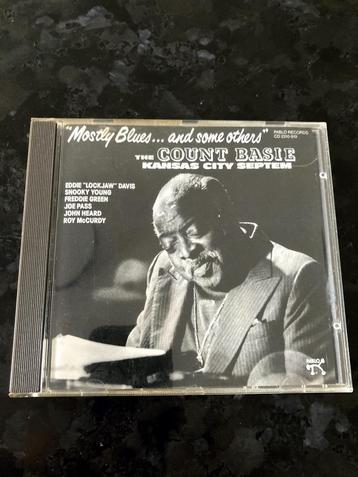CD THE COUNT BASIE KANSAS CITY SEPTEM - MOSTLY BLUES... AND, Ophalen of Verzenden, 1980 tot heden, Gebruikt, Blues
