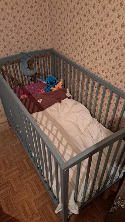 Nolan 2in1 baby/peuterbed + verzorgingstafel., Enfants & Bébés, Chambre d'enfant | Lits, Comme neuf, Moins de 140 cm, 85 à 100 cm