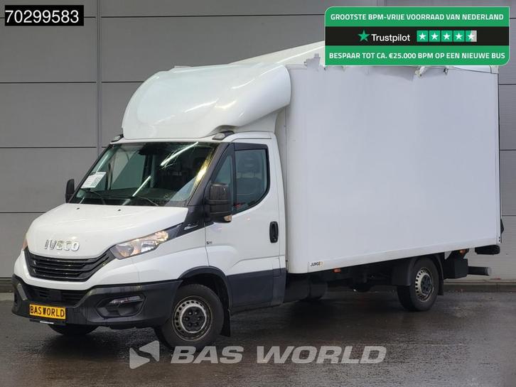 Iveco Daily 35S16 Laadklep Automaat SCHADE Bakwagen 160PK Ai, Auto's, Bestelwagens en Lichte vracht, Bedrijf, Te koop, Achteruitrijcamera