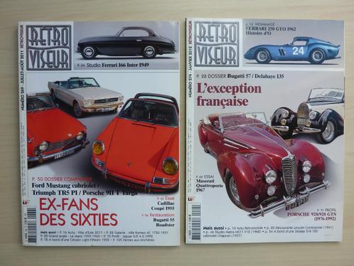 Revues Rétroviseur, Boeken, Auto's | Folders en Tijdschriften, Gelezen, Ophalen