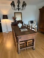 Antieke kloostertafel met schuiven, Antiek en Kunst, Ophalen