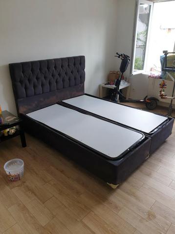 Chambre pour 2 personnes (cadre ouvert), Enlèvement ou Envoi, Comme neuf
