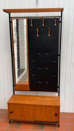 Vintage Scandinavische kapstok/garderobe, Ophalen, Gebruikt