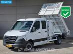 Mercedes Sprinter 514 CDI Kipper Dubbel Cabine 3500kg trekha, Auto's, Bestelwagens en Lichte vracht, Gebruikt, Euro 6, Wit, Mercedes-Benz