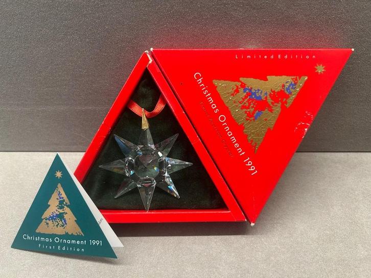 Swarovski Kerstster 1991, Verzamelen, Swarovski, Nieuw, Figuurtje, Ophalen of Verzenden