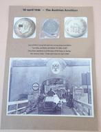 Herdenkingsmedaille "Austrian Anschluss" met foto's., Verzamelen, Militaria | Tweede Wereldoorlog, Embleem of Badge, Landmacht